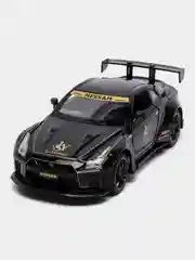 Черный металлическая машинка 1:24 NISSAN SKYLINE GT-R R35 A3348