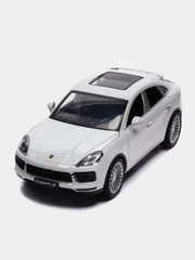 Металлическая машинка XHD 1:24 Porsche Cayenne Turbo S 2402 инерционная, свет, звук