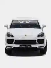 Белый металлическая машинка XHD 1:24 Porsche Cayenne Turbo S 2402 инерционная, свет, звук