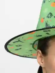 Шоколадный шляпа ведьмы, карнавальная, колпак для вечеринки, Хэллоуина