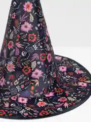 Черный шляпа ведьмы, карнавальная, колпак для вечеринки, Хэллоуина