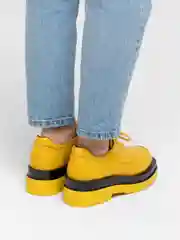 Желтый женские лоферы