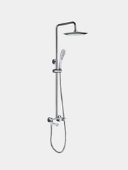 Душевая система Gappo G2448 из латуни, белый хром