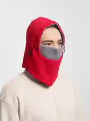Алый балаклава флисовая, унисекс