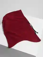 Бордовый балаклава флисовая