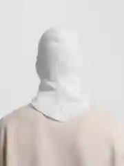 Белый балаклава флисовая