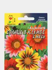 Семена цветов Гацания "Солнце в клумбе"