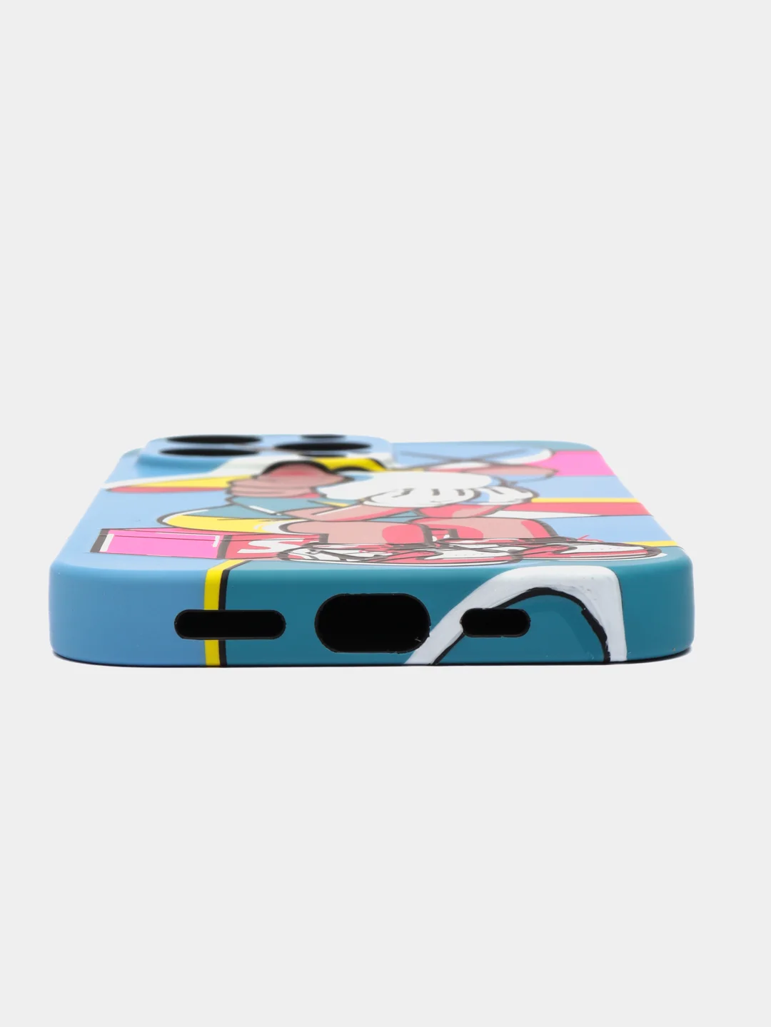 Синий чехол Kaws для iPhone 13 Pro