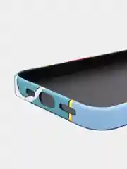 Синий чехол Kaws для iPhone 13 Pro