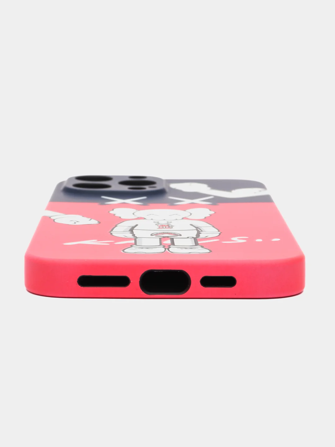 Фуксия чехол Kaws для iPhone 13 Pro Max