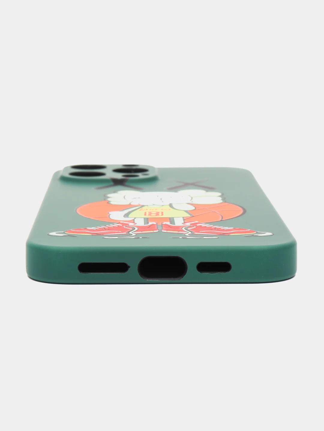 Зеленый чехол Kaws для iPhone 13 Pro Max