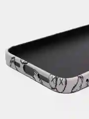 Серый чехол Kaws для iPhone 13 Pro
