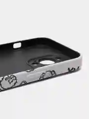 Серый чехол Kaws для iPhone 13 Pro