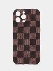 Тёмно-коричневый чехол Kaws для iPhone 13 Pro Max