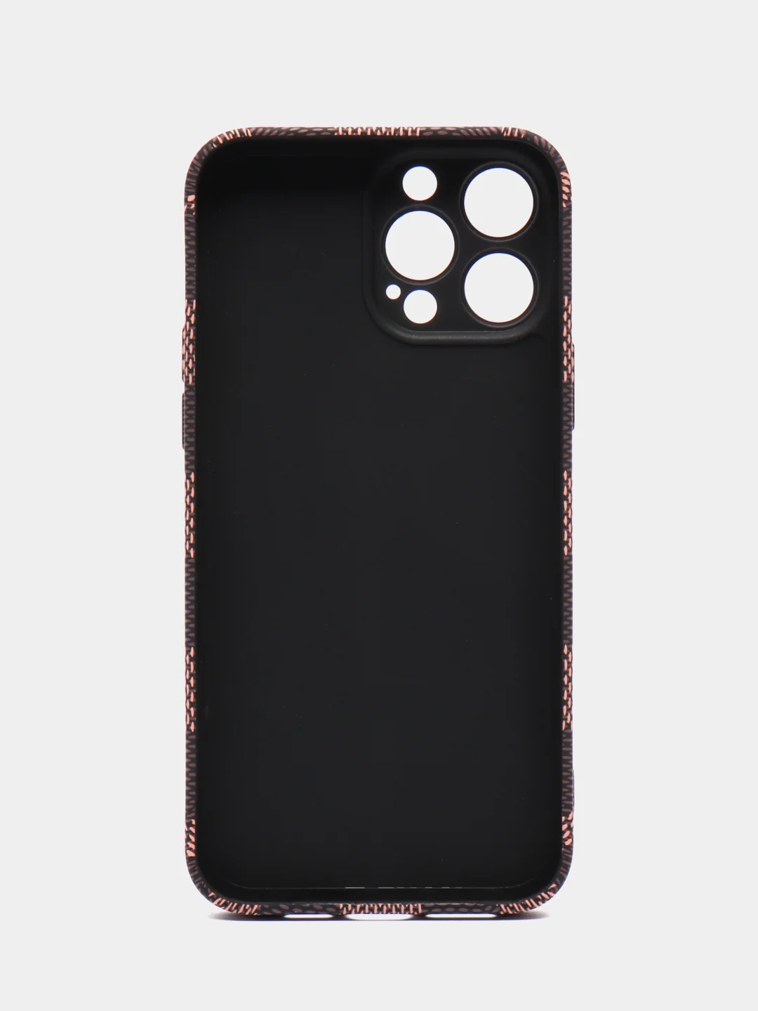 Тёмно-коричневый чехол Kaws для iPhone 13 Pro Max