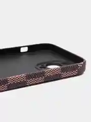 Тёмно-коричневый чехол Kaws для iPhone 13 Pro Max