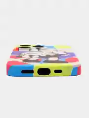 Фиолетовый чехол Kaws для iPhone 13 Pro