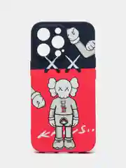 Фуксия чехол Kaws для iPhone 13 Pro