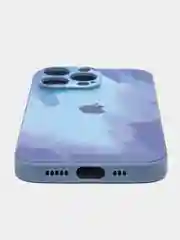 Синий чехол на iPhone айфон 13 Pro, 11 Pro Max, 12 Pro Max, 13 Pro Max