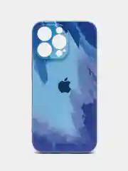 Синий чехол на iPhone айфон 13 Pro, 11 Pro Max, 12 Pro Max, 13 Pro Max