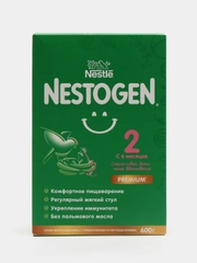 Смесь детская NESTOGEN 2 сухая молочная, с 6 мес, 600 г