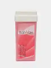 Розовый воск в картридже теплый ItalWax, натуральный, белый шоколад, азулен, алое, клубника