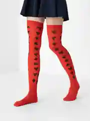 Алый чулки женские разных видов