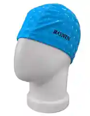 Голубой шапочка для плавания, с 3D эффектом, на тканевой основе