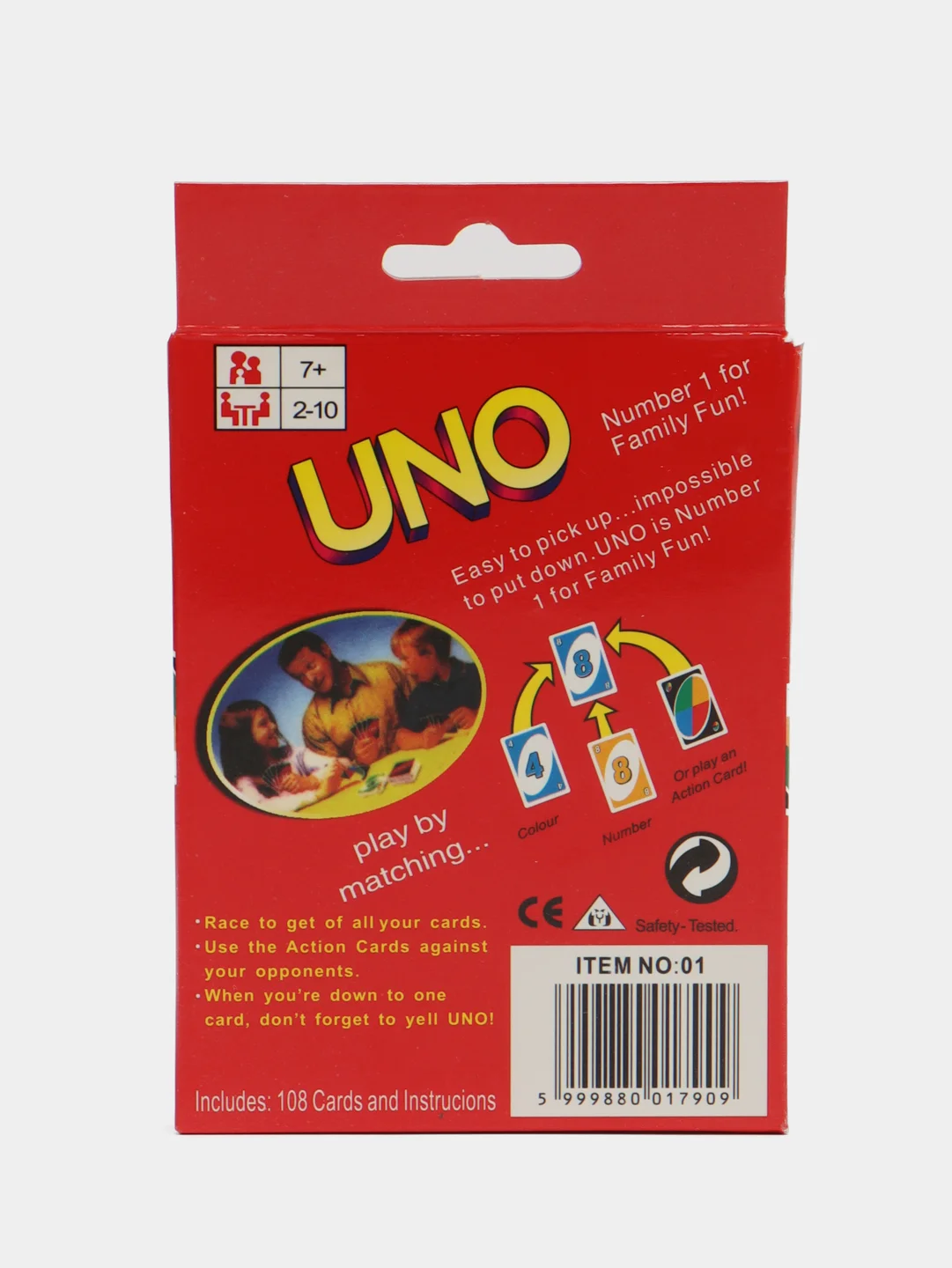 Алый настольная игра УНО (UNO)
