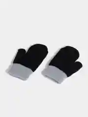 Черный варежки детские для девочки