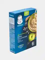 Каша детская GERBER мультизлак яблоко-чернослив безмолочная 180 г