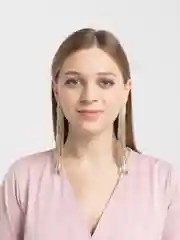 Серьги со стразами
