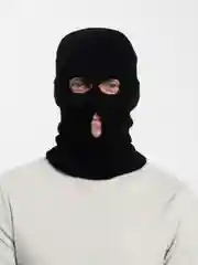 Угольный балаклава вязанная однотонная, Шапка шлем, капюшон, маска