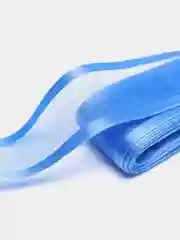 Белый лента органза с атласными краями