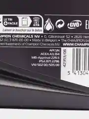 Автомобильное синтетическое моторное масло Champion Life Extension, 5w40 HM, 1 л
