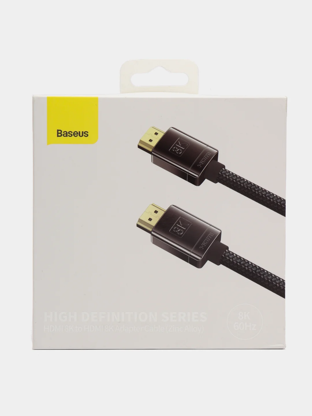 Черный кабель-адаптер Baseus High Definition Series HDMI 8K - HDMI 8K