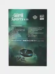 Беспроводные Bluetooth-наушники K-55 GAME + Sports