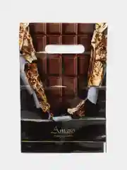 Шоколадный пакетики празничные, размер 19*30 см, 19*25 см, для подарка, упаковка, пакет