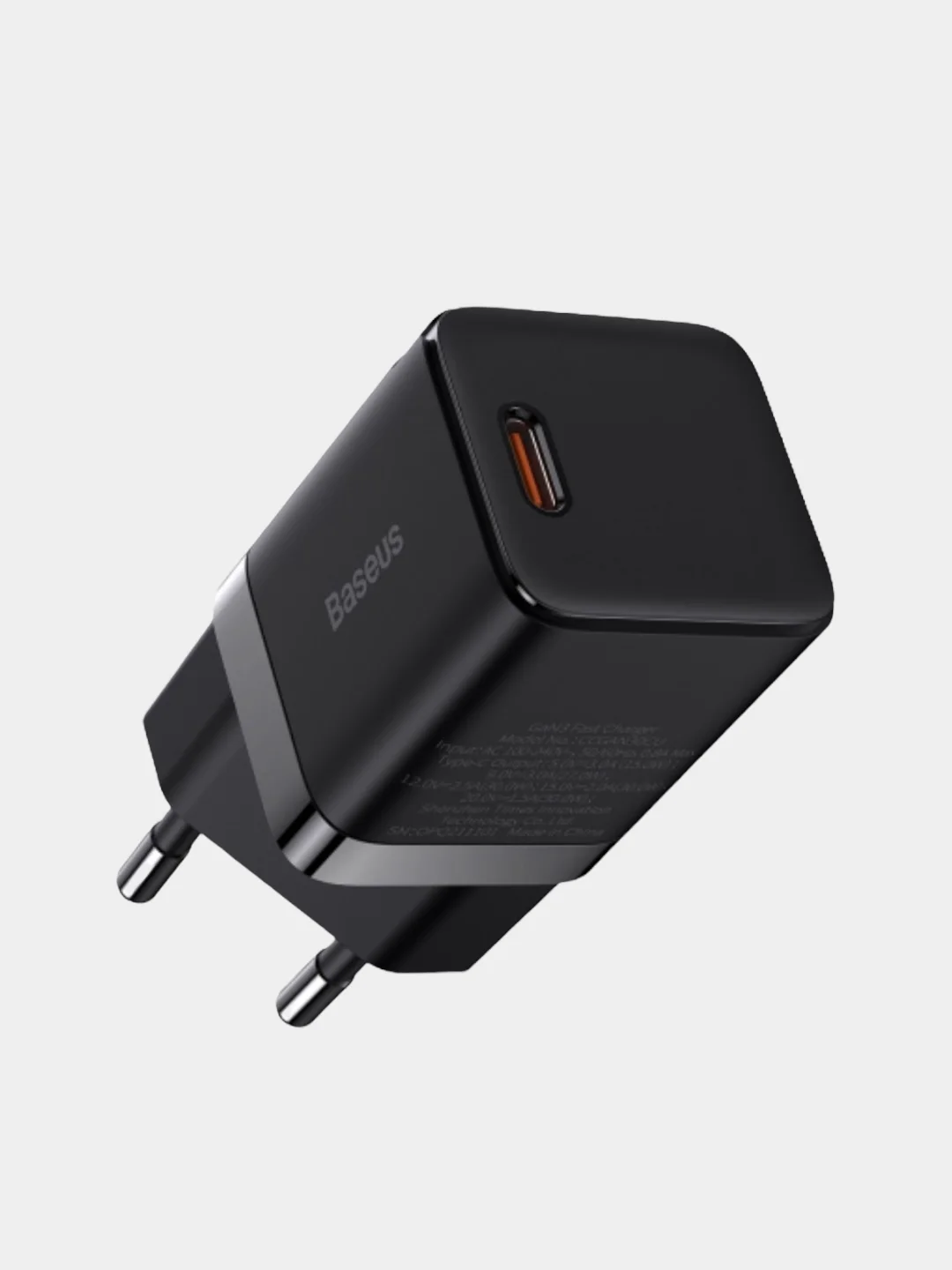 Сетевое зарядное устройство Baseus 30W Gan3, быстрая зарядка, CCGN010101 Apple/Андроид