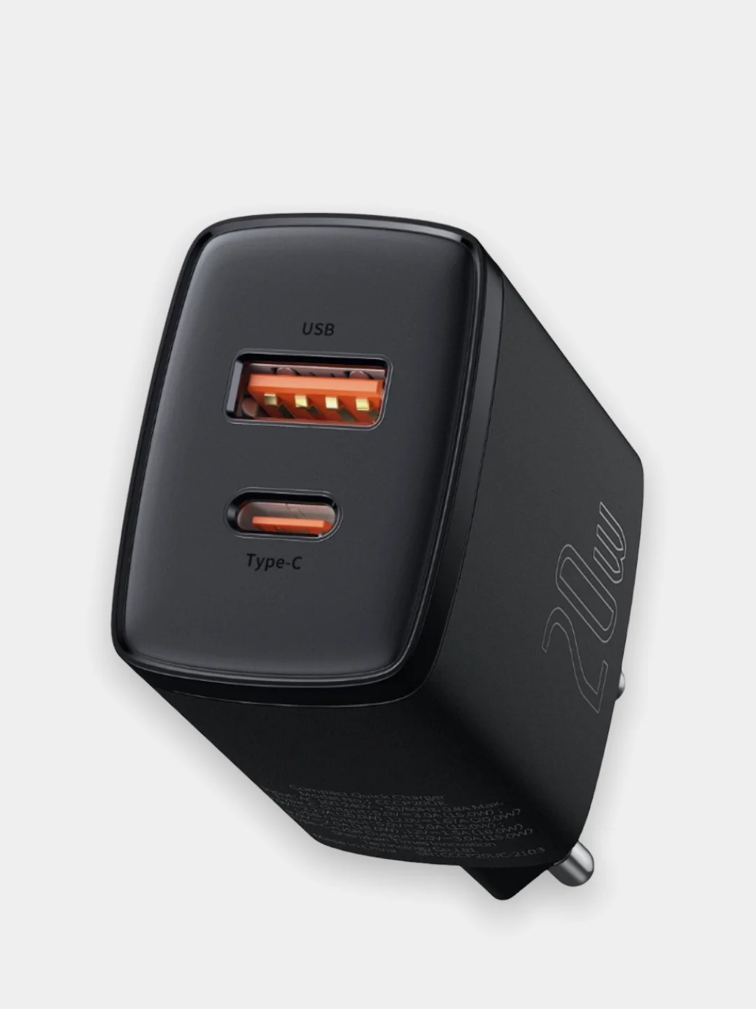 Белый сетевое зарядное устройство Baseus CCXJ-B02 20W apple/samsung/honor/huawei/redmi/андроид