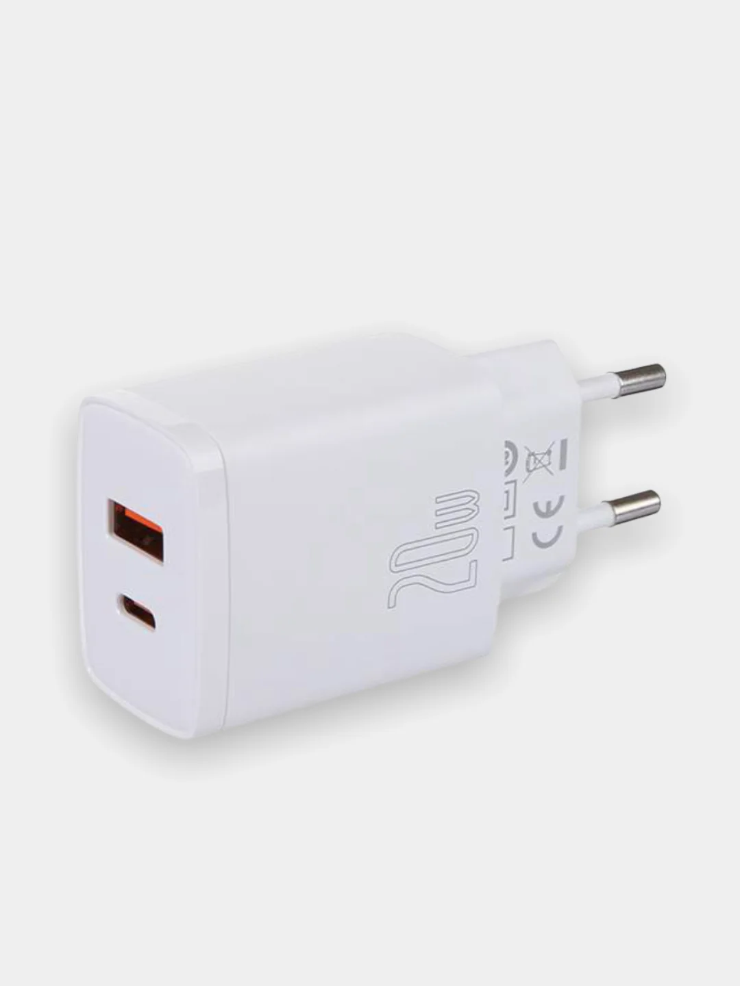 Белый сетевое зарядное устройство Baseus CCXJ-B02 20W apple/samsung/honor/huawei/redmi/андроид