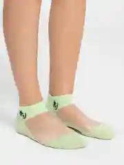 Мятный носки женские