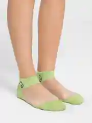 Зеленый носки женские