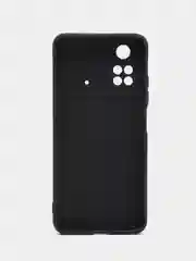 Черный чехол Xiaomi Poco M4 Pro 4G (Сяоми Поко М4 Про 4Г), прозрачный