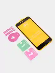 Черный защитное стекло Xiaomi Redmi 4X, Redmi 5A, Redmi Go (Сяоми Редми 4Х, 5А, Редми Го)