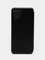 Черный чехол-книжка Samsung Galaxy A12 / M12 (Самсунг галакси А12 / М12)