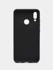 Черный чехол Honor 10 Lite Huawei P Smart 2019 (Хонор 10 Лайт П Смарт 19), силиконовый, прозрачный