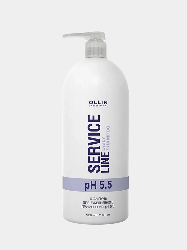 Шампунь, для ежедневного применения, Daily shampoo pH 5.5 OLLIN SERVICE LINE