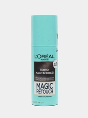 LOreal Paris Тонирующий спрей для закрашивания отросших корней,  Темно-каштановый, 75 мл