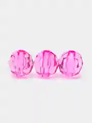 Фуксия бусины с гранями 10 мм